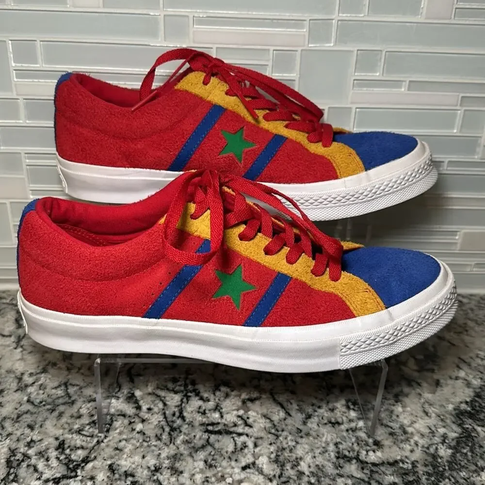 Converse One Star Academy Low Enamel Red Blue 2019 - 11.5 - Picture 2 of 8